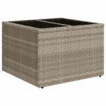 vidaXL Set mobilier de grădină cu perne, 8 piese gri deschis poliratan vidaXL Set mobilier de grădină cu perne, 8 piese gri deschis poliratan