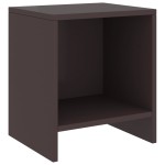 vidaXL Noptiere, 2 buc., maro închis, 35 x 30 x 40 cm, lemn masiv pin vidaXL Noptiere, 2 buc., maro închis, 35 x 30 x 40 cm, lemn masiv pin