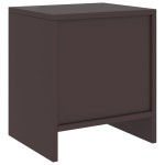 vidaXL Noptiere, 2 buc., maro închis, 35 x 30 x 40 cm, lemn masiv pin vidaXL Noptiere, 2 buc., maro închis, 35 x 30 x 40 cm, lemn masiv pin