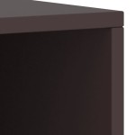 vidaXL Noptiere, 2 buc., maro închis, 35 x 30 x 40 cm, lemn masiv pin vidaXL Noptiere, 2 buc., maro închis, 35 x 30 x 40 cm, lemn masiv pin