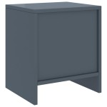 vidaXL Noptiere, 2 buc., gri deschis, 35 x 30 x 40 cm, lemn masiv pin vidaXL Noptiere, 2 buc., gri deschis, 35 x 30 x 40 cm, lemn masiv pin