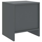 vidaXL Noptiere, 2 buc., gri închis, 35 x 30 x 40 cm, lemn masiv pin vidaXL Noptiere, 2 buc., gri închis, 35 x 30 x 40 cm, lemn masiv pin