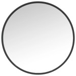 vidaXL Oglindă de perete, negru, 50 cm vidaXL Oglindă de perete, negru, 50 cm