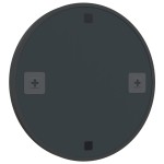 vidaXL Oglindă de perete, negru, 50 cm vidaXL Oglindă de perete, negru, 50 cm