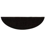 vidaXL Covorașe pentru scări autoadezive, 15 buc., 56x17x3 cm, maro închis, semirotunde vidaXL Covorașe pentru scări autoadezive, 15 buc., 56x17x3 cm, maro închis, semirotunde