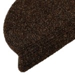 vidaXL Covorașe pentru scări autoadezive, 15 buc., 56x17x3 cm, maro, semirotunde vidaXL Covorașe pentru scări autoadezive, 15 buc., 56x17x3 cm, maro, semirotunde