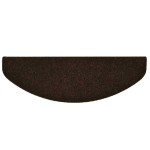 vidaXL Covorașe pentru scări autoadezive, 15 buc., 65x21x4 cm, maro, semirotunde, mari vidaXL Covorașe pentru scări autoadezive, 15 buc., 65x21x4 cm, maro, semirotunde, mari