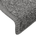 vidaXL Covorașe pentru scări, 15 buc., 65x24x4 cm, gri închis, semirotunde, mari vidaXL Covorașe pentru scări, 15 buc., 65x24x4 cm, gri închis, semirotunde, mari
