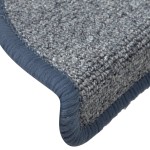 vidaXL Covorașe pentru scări, 15 buc., 56x17x3 cm, gri deschis și albastru, semirotunde vidaXL Covorașe pentru scări, 15 buc., 56x17x3 cm, gri deschis și albastru, semirotunde