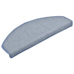vidaXL Covorașe pentru scări, 15 buc., 65x24x4 cm, gri deschis și albastru, semirotunde, mari vidaXL Covorașe pentru scări, 15 buc., 65x24x4 cm, gri deschis și albastru, semirotunde, mari
