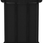 vidaXL Raft expunere 9 cuburi negru 103x30x107,5 cm, material textil vidaXL Raft expunere 9 cuburi negru 103x30x107,5 cm, material textil