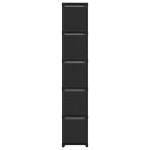 vidaXL Raft expunere 15 cuburi, cutii, negru, 103x30x175,5 cm, textil vidaXL Raft expunere 15 cuburi, cutii, negru, 103x30x175,5 cm, textil