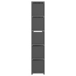 vidaXL Raft expunere, 15 cuburi, gri, 103x30x175,5 cm, material textil vidaXL Raft expunere, 15 cuburi, gri, 103x30x175,5 cm, material textil