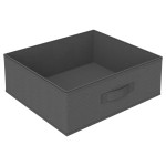 vidaXL Raft de depozitare cu 4 coșuri textile, gri, oțel vidaXL Raft de depozitare cu 4 coșuri textile, gri, oțel