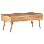 vidaXL Măsuță de cafea, 100x50x39 cm, lemn masiv de acacia vidaXL Măsuță de cafea, 100x50x39 cm, lemn masiv de acacia