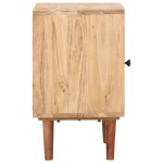 vidaXL Noptieră, 40x30x50 cm, lemn masiv de acacia vidaXL Noptieră, 40x30x50 cm, lemn masiv de acacia