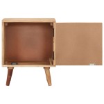 vidaXL Noptieră, 40x30x50 cm, lemn masiv de acacia vidaXL Noptieră, 40x30x50 cm, lemn masiv de acacia