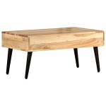vidaXL Măsuță de cafea, 88x50x42 cm, lemn masiv de acacia vidaXL Măsuță de cafea, 88x50x42 cm, lemn masiv de acacia