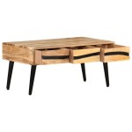 vidaXL Măsuță de cafea, 88x50x42 cm, lemn masiv de acacia vidaXL Măsuță de cafea, 88x50x42 cm, lemn masiv de acacia