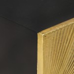 vidaXL Noptieră cu front alamă, 40x30x50 cm, lemn masiv de mango vidaXL Noptieră cu front alamă, 40x30x50 cm, lemn masiv de mango