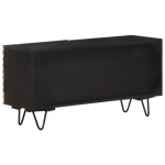 vidaXL Comodă TV, 90x30x45 cm, lemn masiv de mango