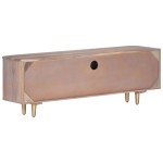 vidaXL Comodă TV, 118x30x40 cm, lemn masiv de acacia vidaXL Comodă TV, 118x30x40 cm, lemn masiv de acacia