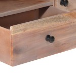 vidaXL Comodă TV, 118x30x40 cm, lemn masiv de acacia vidaXL Comodă TV, 118x30x40 cm, lemn masiv de acacia