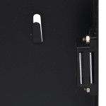 vidaXL Casetă pentru chei cu tablă magnetică, negru, 35 x 35 x 4 cm vidaXL Casetă pentru chei cu tablă magnetică, negru, 35 x 35 x 4 cm