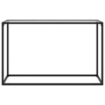 vidaXL Masă consolă, transparent, 120x35x75 cm, sticlă securizată vidaXL Masă consolă, transparent, 120x35x75 cm, sticlă securizată