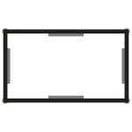 vidaXL Masă consolă, transparent, 60 x 35 x 75 cm, sticlă securizată vidaXL Masă consolă, transparent, 60 x 35 x 75 cm, sticlă securizată