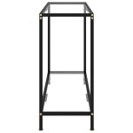 vidaXL Masă consolă, transparent, 100 x 35 x 75 cm, sticlă securizată vidaXL Masă consolă, transparent, 100 x 35 x 75 cm, sticlă securizată