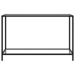 vidaXL Masă consolă, transparent, 120 x 35 x 75 cm, sticlă securizată vidaXL Masă consolă, transparent, 120 x 35 x 75 cm, sticlă securizată