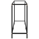 vidaXL Masă consolă, transparent, 120 x 35 x 75 cm, sticlă securizată vidaXL Masă consolă, transparent, 120 x 35 x 75 cm, sticlă securizată