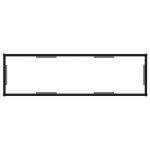 vidaXL Masă consolă, transparent, 120 x 35 x 75 cm, sticlă securizată vidaXL Masă consolă, transparent, 120 x 35 x 75 cm, sticlă securizată