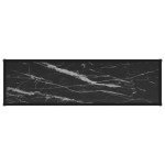 vidaXL Masă consolă, negru, 120 x 35 x 75 cm, sticlă securizată vidaXL Masă consolă, negru, 120 x 35 x 75 cm, sticlă securizată