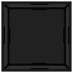 vidaXL Măsuță de cafea, negru, 60x60x35 cm, sticlă securizată vidaXL Măsuță de cafea, negru, 60x60x35 cm, sticlă securizată