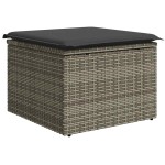 vidaXL Set canapele de grădină cu perne 10 piese gri deschis poliratan vidaXL Set canapele de grădină cu perne 10 piese gri deschis poliratan