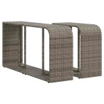 vidaXL Set canapele de grădină cu perne 10 piese gri deschis poliratan vidaXL Set canapele de grădină cu perne 10 piese gri deschis poliratan