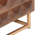 vidaXL Comodă TV, 124 x 29 x 45 cm, lemn masiv de mango vidaXL Comodă TV, 124 x 29 x 45 cm, lemn masiv de mango