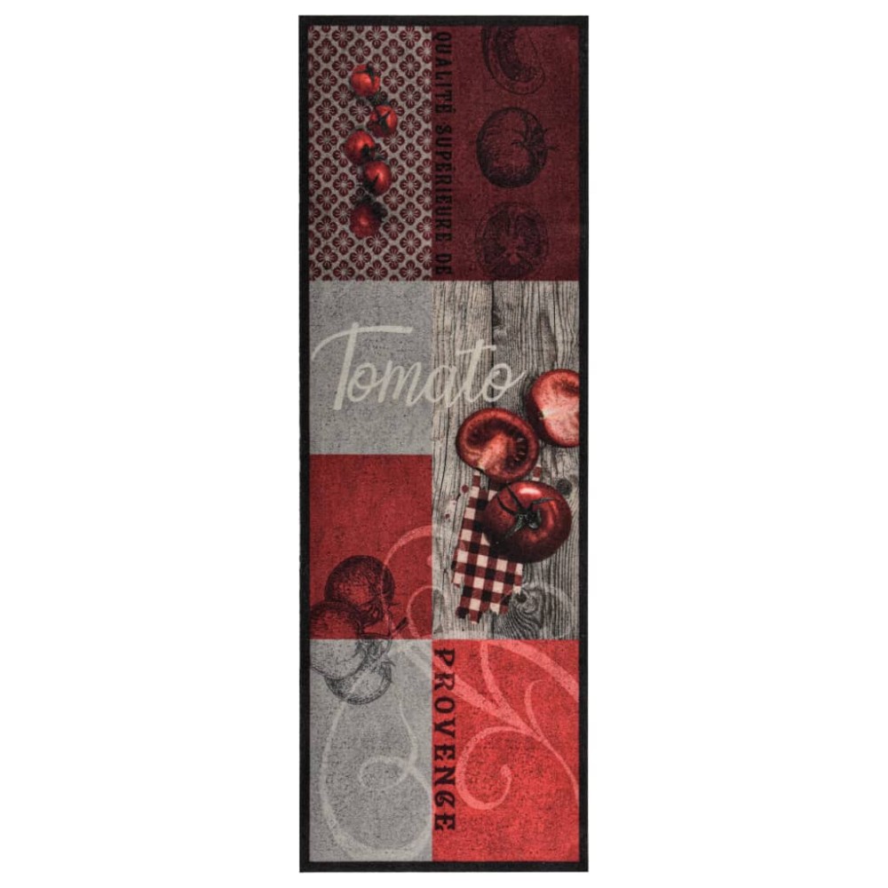 vidaXL Covoraș de bucătărie, lavabil, model Tomato, 60x180 cm