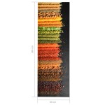 vidaXL Covoraș de bucătărie, lavabil, model condimenete, 60 x 180 cm