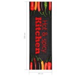 vidaXL Covoraș de bucătărie lavabil, model Hot & Spicy, 60 x 180 cm vidaXL Covoraș de bucătărie lavabil, model Hot & Spicy, 60 x 180 cm