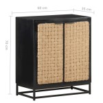 vidaXL Dulap, 60x35x70 cm, lemn masiv de mango