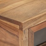 vidaXL Masă consolă, 90x35x76 cm, lemn masiv de acacia vidaXL Masă consolă, 90x35x76 cm, lemn masiv de acacia