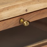 vidaXL Masă consolă, 90x35x76 cm, lemn masiv de acacia vidaXL Masă consolă, 90x35x76 cm, lemn masiv de acacia