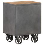 vidaXL Noptieră, 40x30x51 cm, lemn masiv reciclat vidaXL Noptieră, 40x30x51 cm, lemn masiv reciclat
