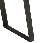 vidaXL Masă consolă, 100x35x76 cm, lemn masiv acacia, margini vii