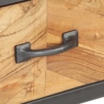 vidaXL Masă consolă, 110x35x75 cm, lemn masiv de acacia vidaXL Masă consolă, 110x35x75 cm, lemn masiv de acacia