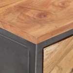 vidaXL Masă consolă, 110x35x75 cm, lemn masiv de acacia vidaXL Masă consolă, 110x35x75 cm, lemn masiv de acacia