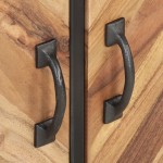 vidaXL Servantă, 60x35x70 cm, lemn masiv de acacia